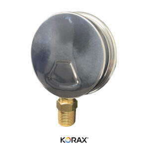Caixa 100MM Conexão de Latão NPT VERTICAL3