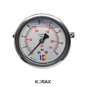 Caixa 63MM Conexão de Latão NPT HORIZONTAL