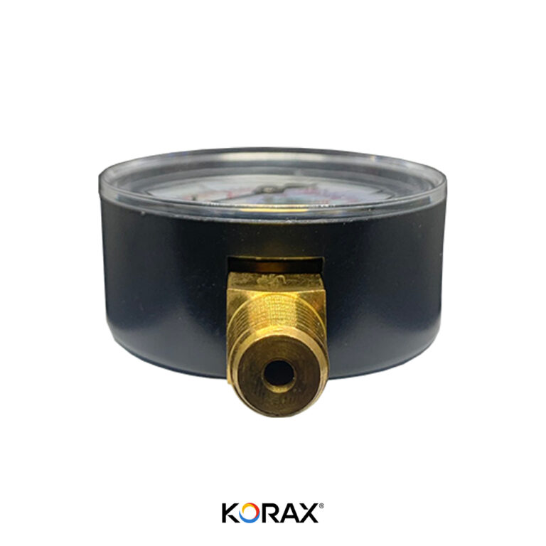 Manômetro PLÁSTICO (SECO) Caixa 63MM NPT VERTICAL
